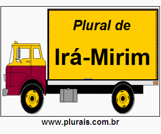 Plural de Irá-Mirim