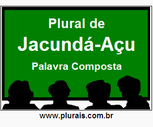 Plural de Jacundá-Açu