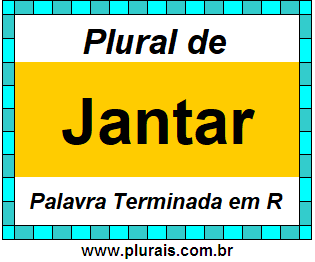 Plural de Jantar