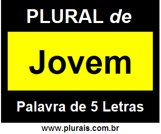 Plural de Jovem