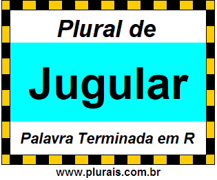 Plural de Jugular