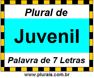 Plural de Juvenil