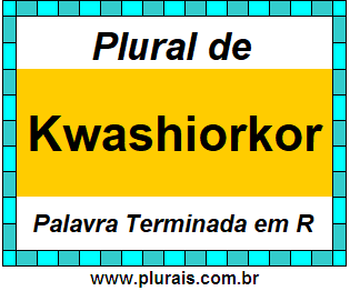 Plural de Kwashiorkor