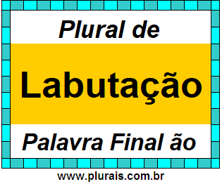 Plural de Labutação