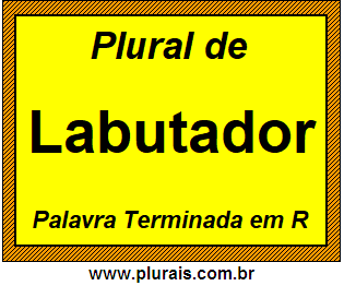 Plural de Labutador