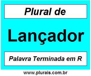 Plural de Lançador