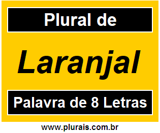 Plural de Laranjal