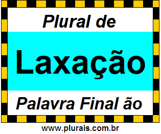 Plural de Laxação