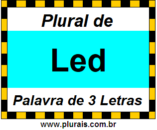 Plural de Led