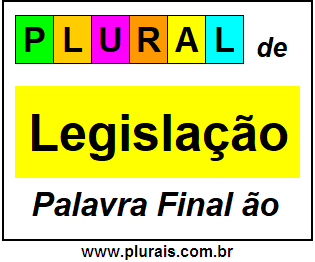 Plural de Legislação