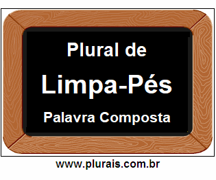 Plural de Limpa-Pés