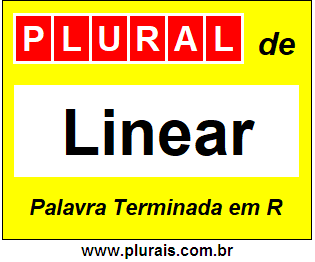 Plural de Linear