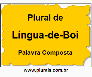 Plural de Língua-de-Boi