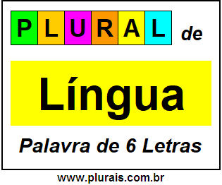 Plural de Língua