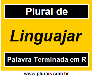 Plural de Linguajar