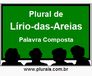 Plural de Lírio-das-Areias