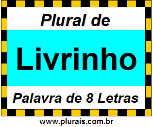 Plural de Livrinho