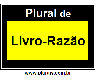 Plural de Livro-Razão