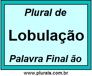 Plural de Lobulação