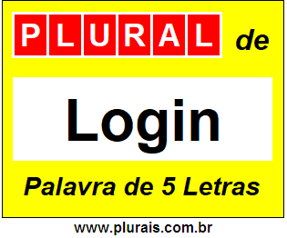 Plural de Login