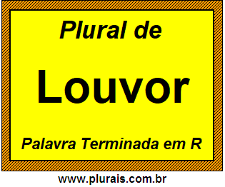 Plural de Louvor