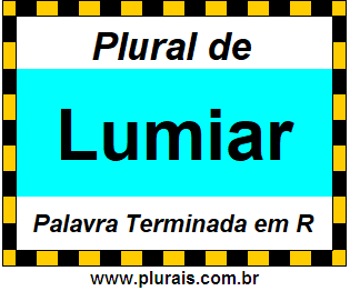 Plural de Lumiar