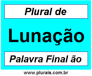 Plural de Lunação