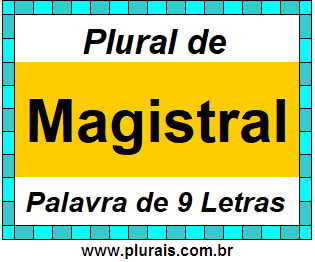 Plural de Magistral