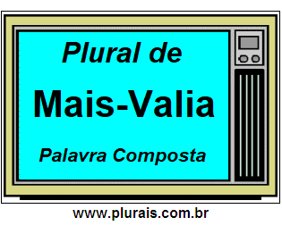 Plural de Mais-Valia