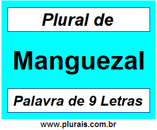 Plural de Manguezal