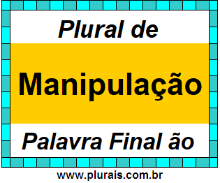 Plural de Manipulação