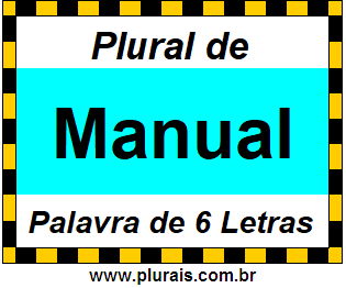 Plural de Manual