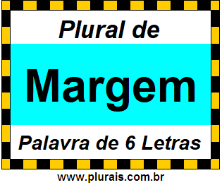 Plural de Margem