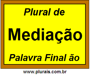 Plural de Mediação