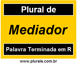 Plural de Mediador