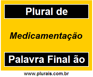 Plural de Medicamentação