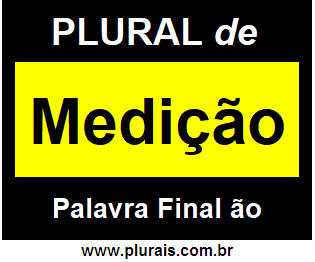 Plural de Medição