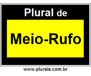 Plural de Meio-Rufo