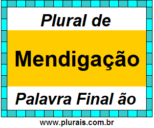 Plural de Mendigação