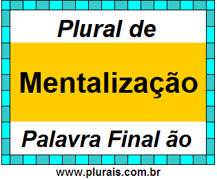 Plural de Mentalização