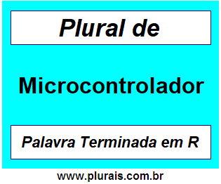 Plural de Microcontrolador