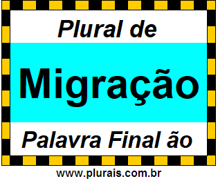 Plural de Migração