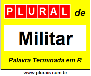 Plural de Militar