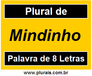 Plural de Mindinho