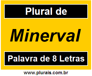 Plural de Minerval