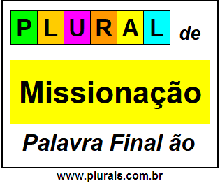 Plural de Missionação