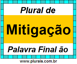 Plural de Mitigação