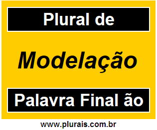 Plural de Modelação