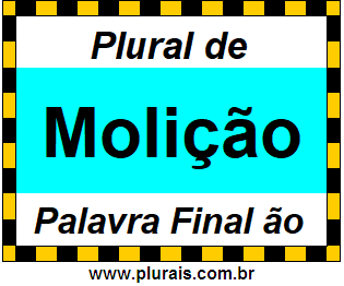 Plural de Molição