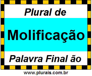 Plural de Molificação